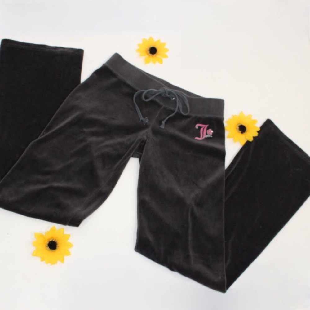 Juicy VELOUR Dark Grey Pants 🍓
